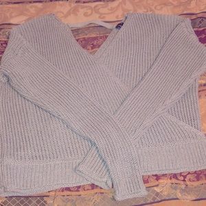 Crop sweater